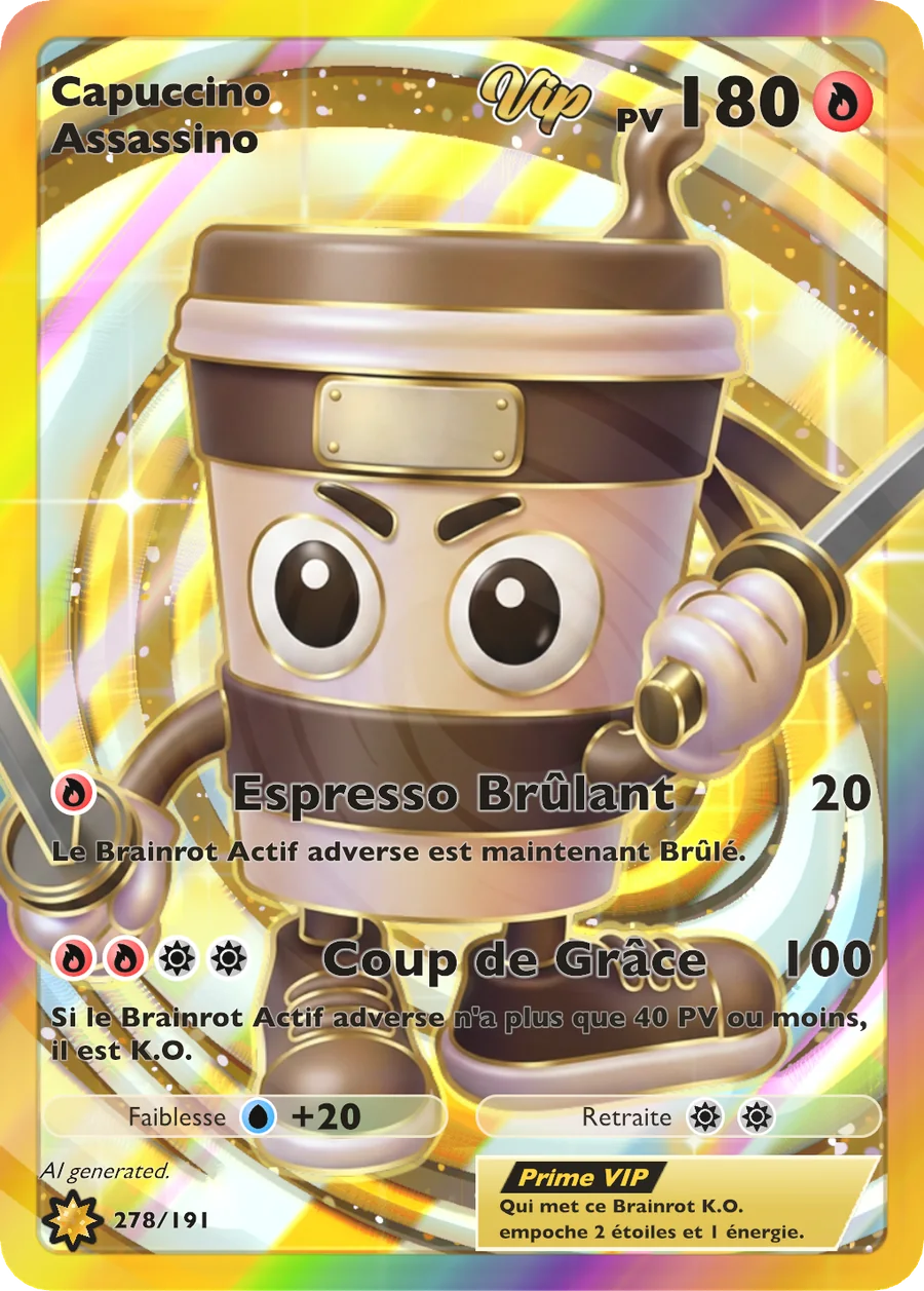 Capuccino Assassino, Gold